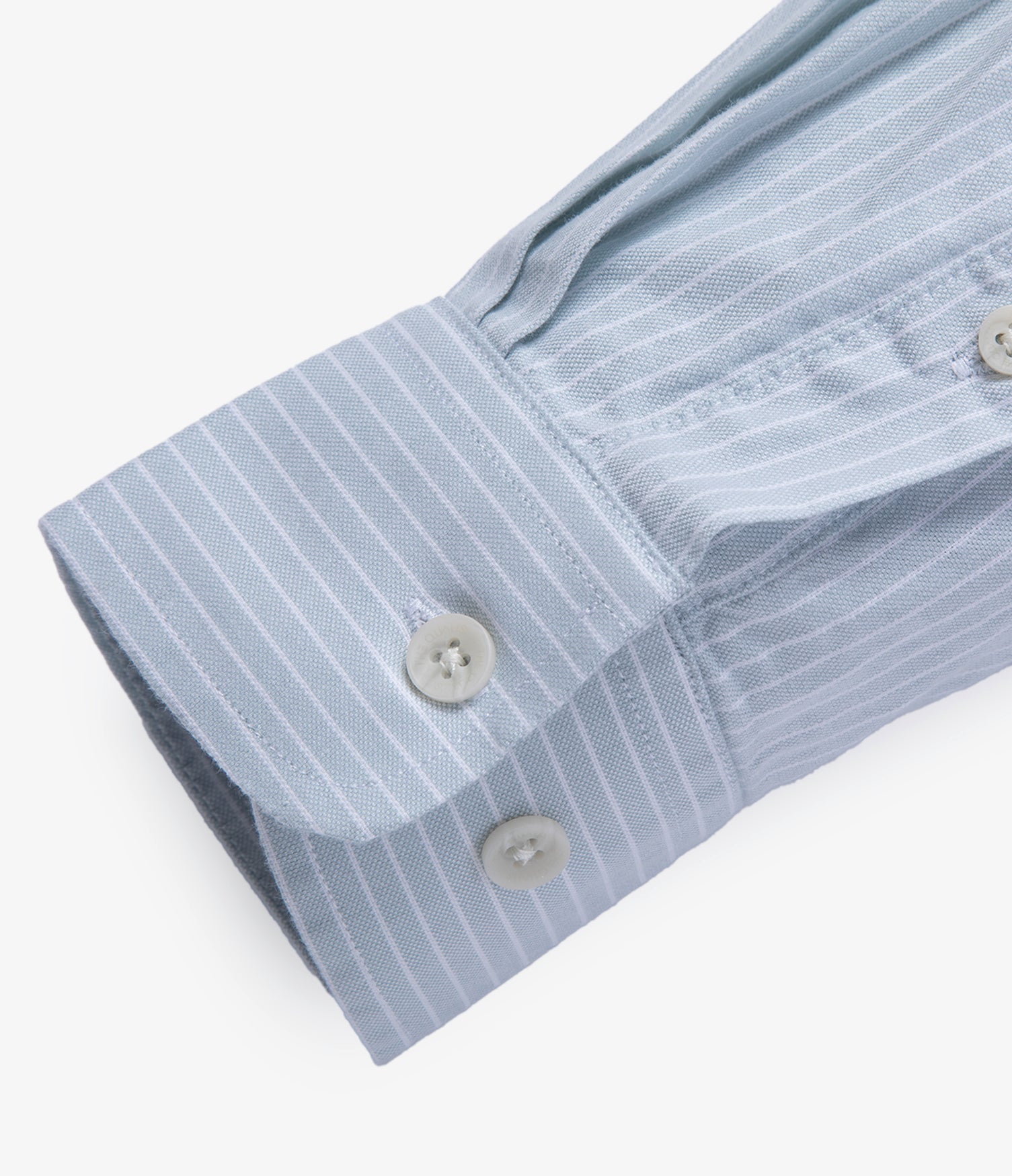 Camisa Hombre Oxford Regent M/Larga Rayas Verde