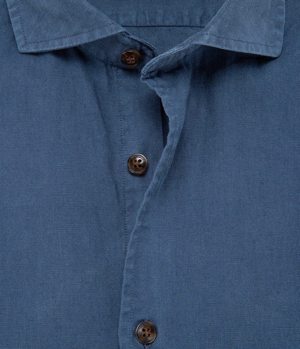 Camisa Hombre Silven M/Larga Azul