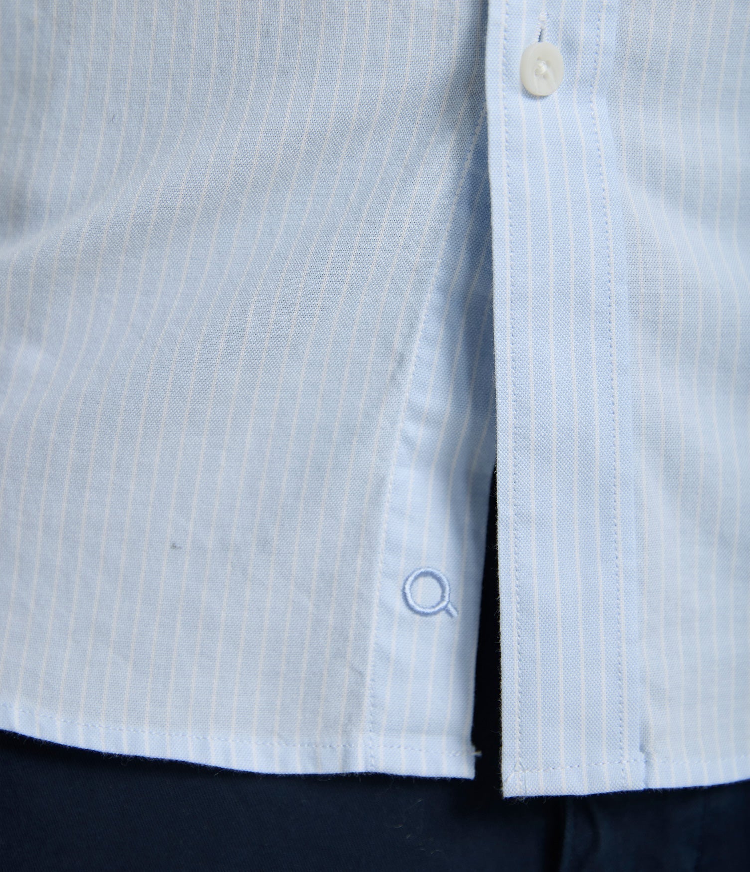 Camisa Hombre Oxford Regent M/Larga Rayas Azul